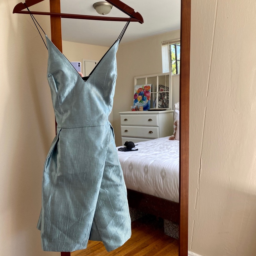 Topshop Turquoise Event Dress